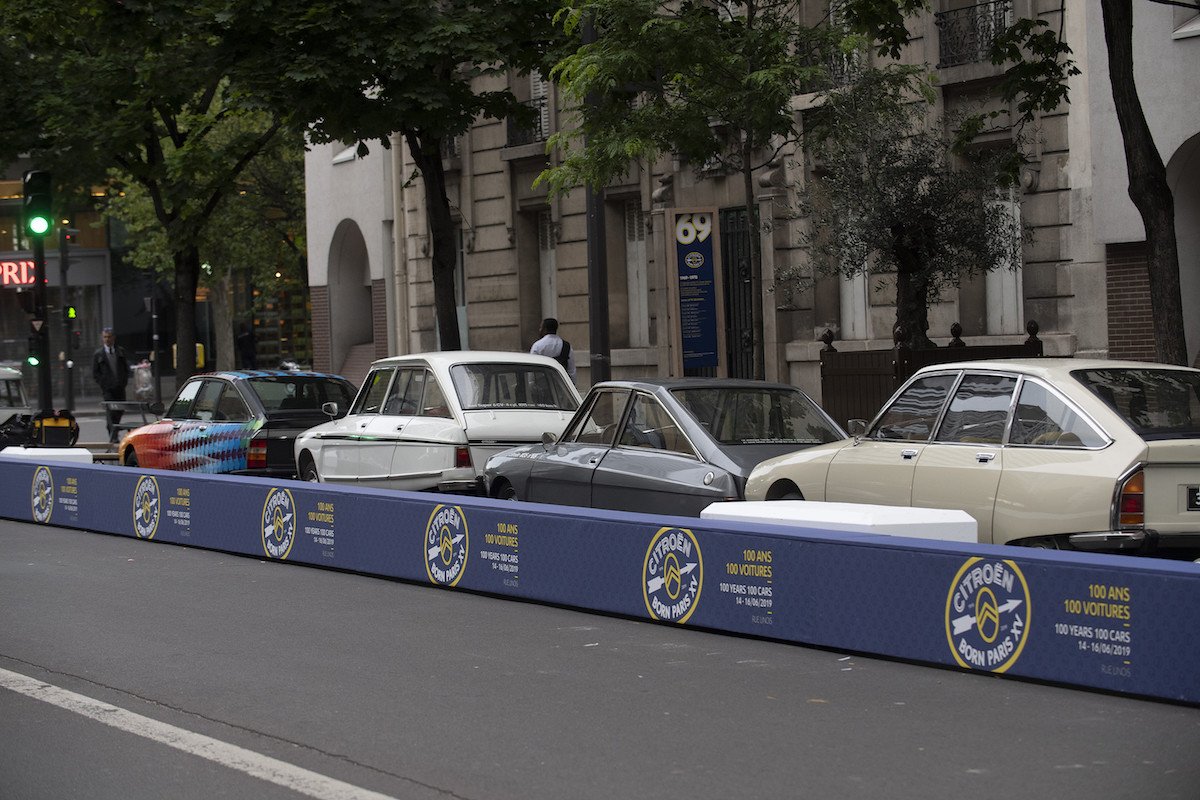 100 años de Citroën, celebración en París