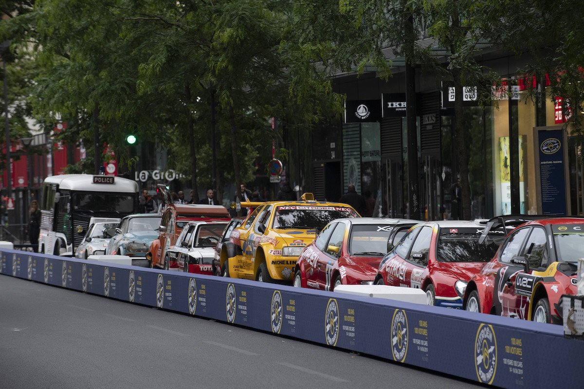 100 años de Citroën, celebración en París