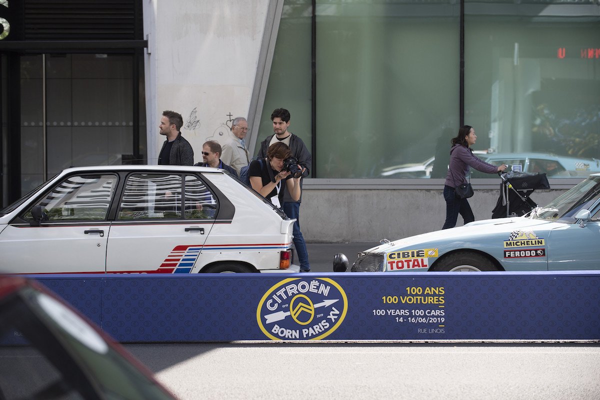 100 años de Citroën, celebración en París