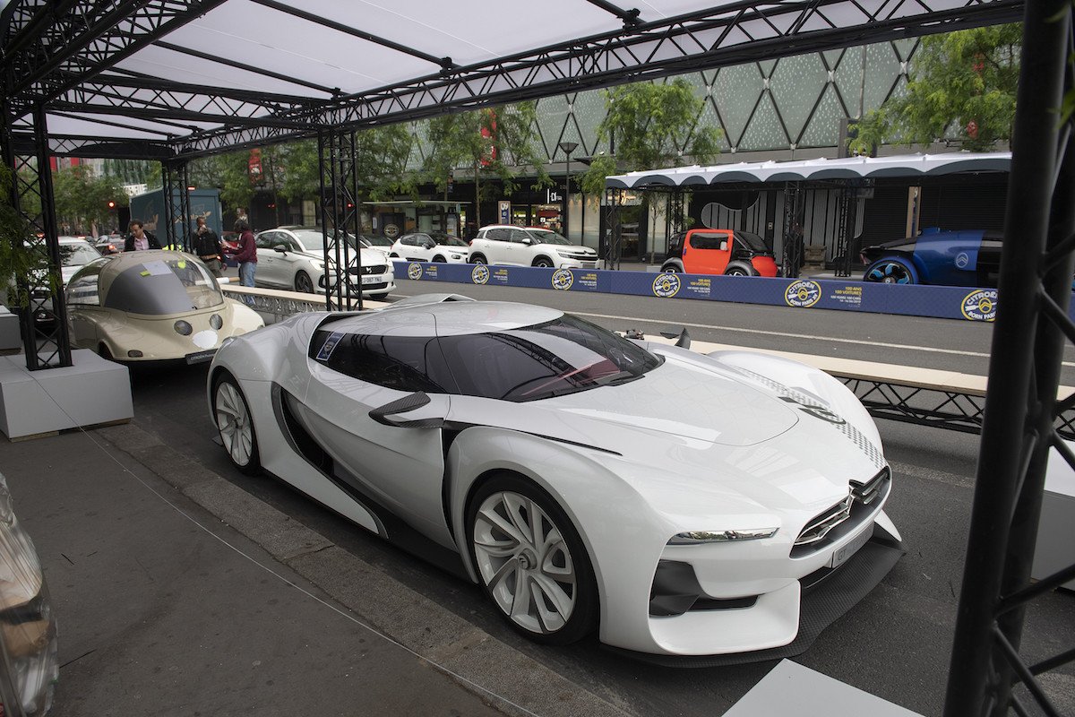 100 años de Citroën, celebración en París