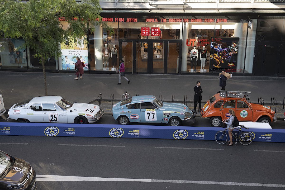 100 años de Citroën, celebración en París