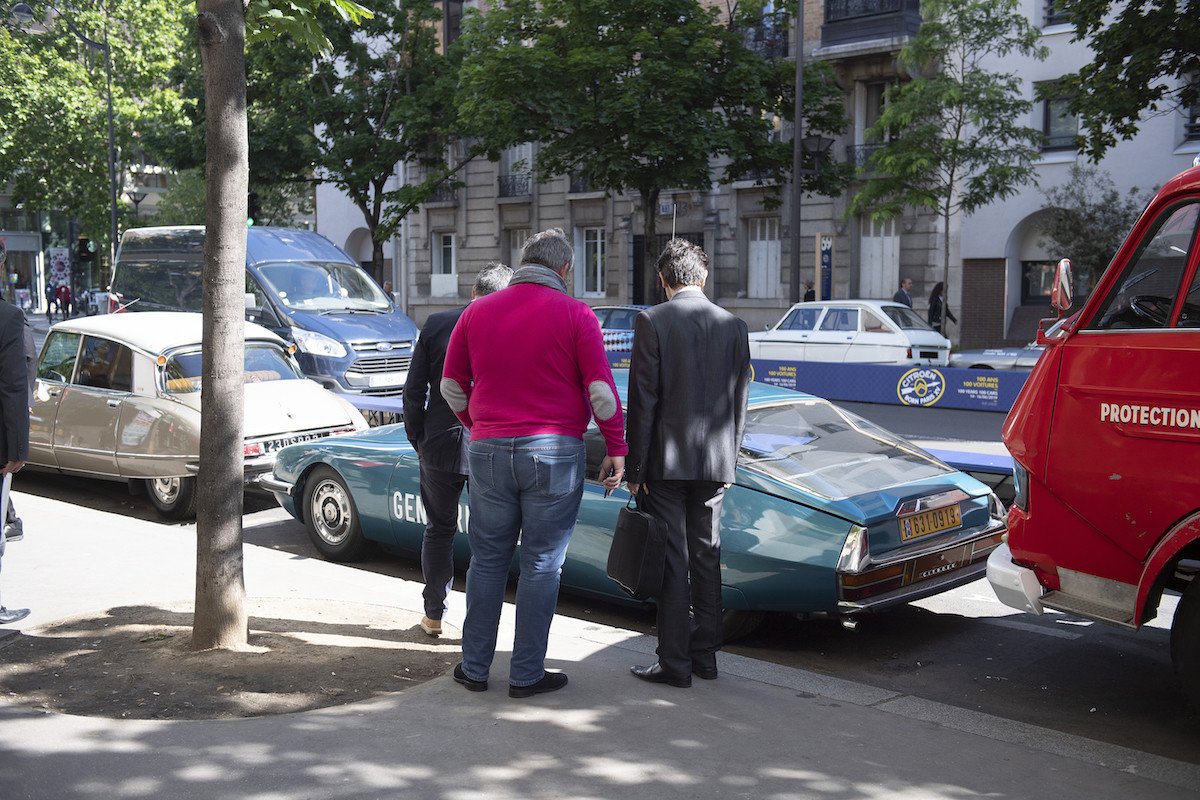100 años de Citroën, celebración en París