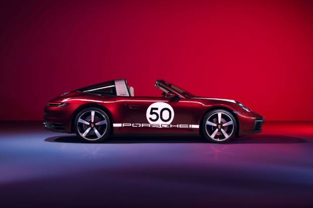 Porsche 911 Targa Heritage Design Edition: un exclusivo viaje al pasado