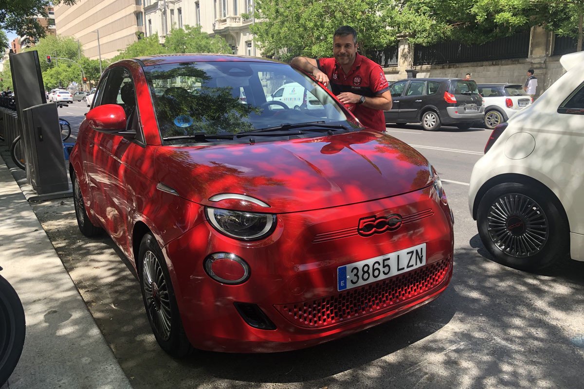 Prueba Fiat 500e