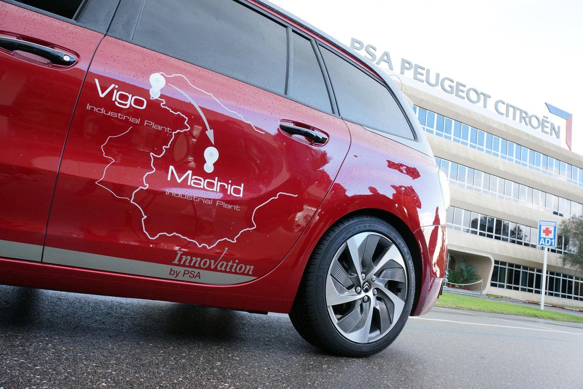 Citroën, primer fabricante en realizar un trayecto en modo autónomo en España