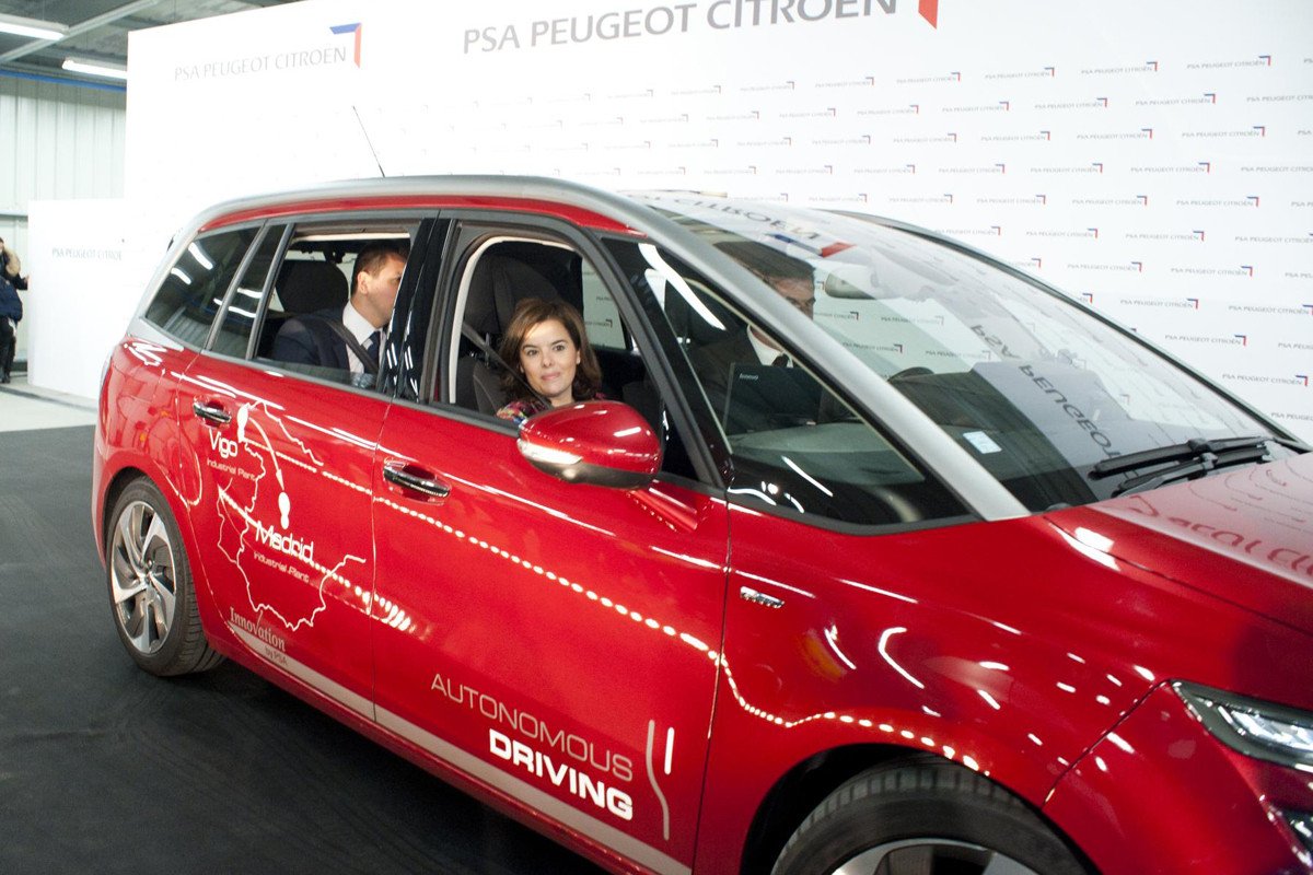 Citroën, primer fabricante en realizar un trayecto en modo autónomo en España