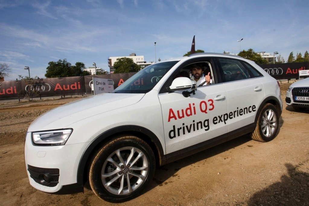 Audi Q3 y los jugadores del Regal Barcelona, galería de fotos