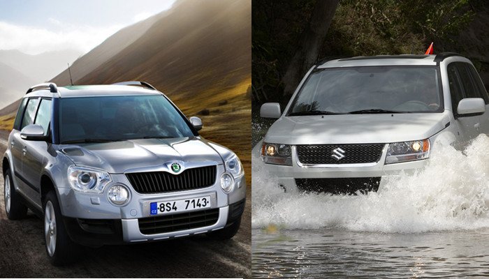 Skoda Yeti o Suzuki Grand Vitara
