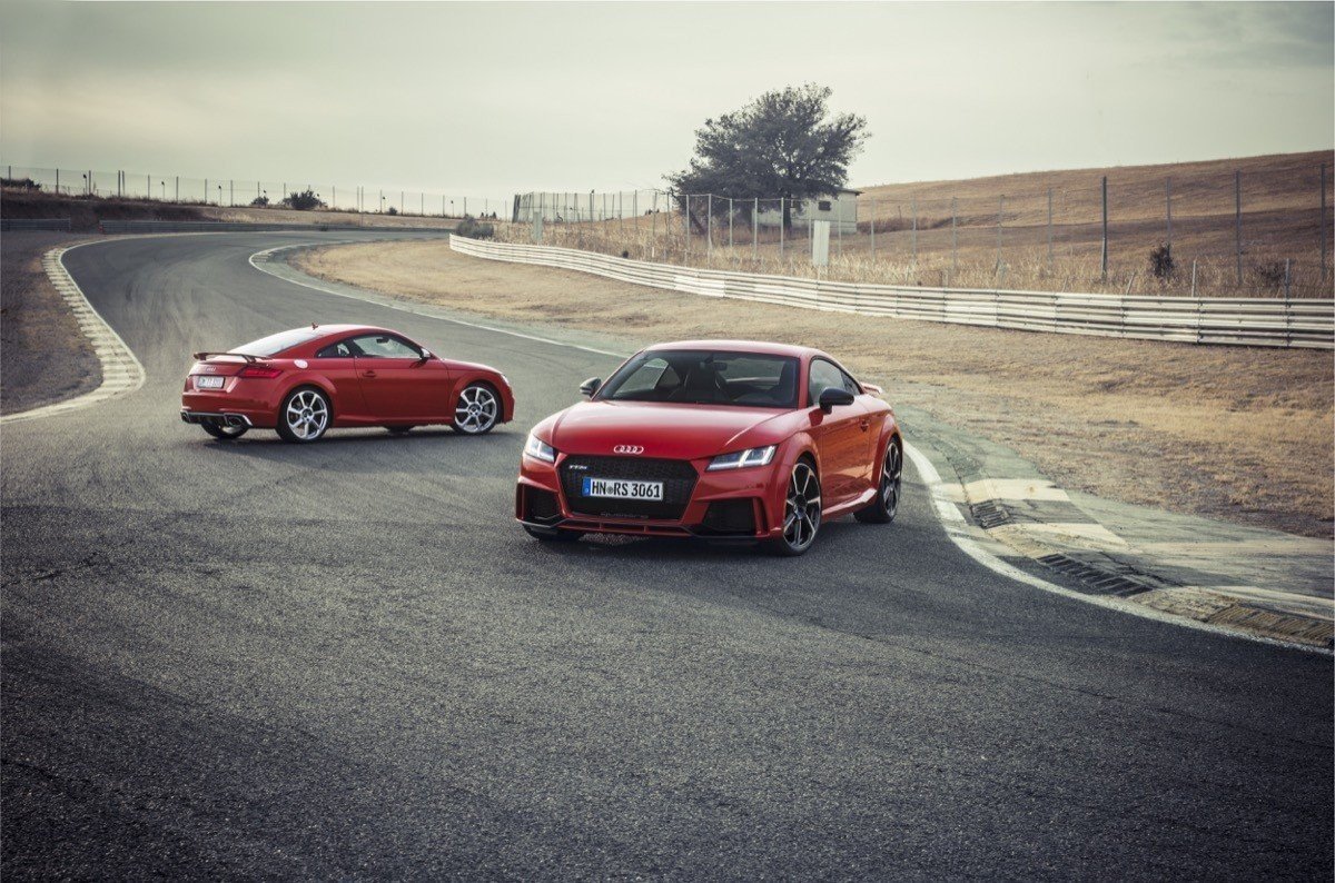 Prueba Audi TT RS Coupé y Roadster: eficacia pura