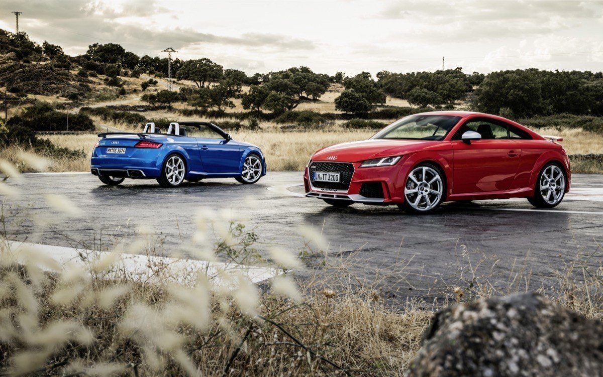 Prueba Audi TT RS Coupé y Roadster: eficacia pura