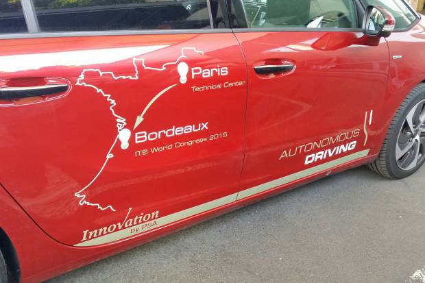 Cuatro prototipos de PSA recorren 580 km de forma autónoma