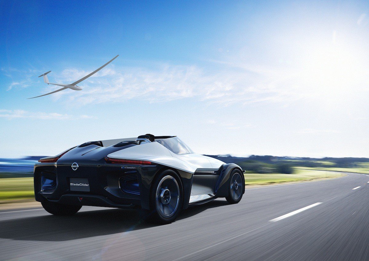 Nissan BladeGlider, prototipo eléctrico con forma de Deltawing