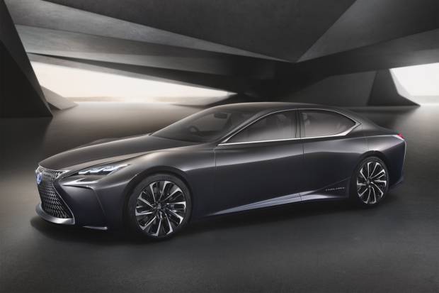 Lexus LF-FC, el futuro LS