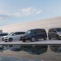 Los Mercedes eCitan y EQT que pueden llevar hasta siete plazas con seis sillas ISOFIX