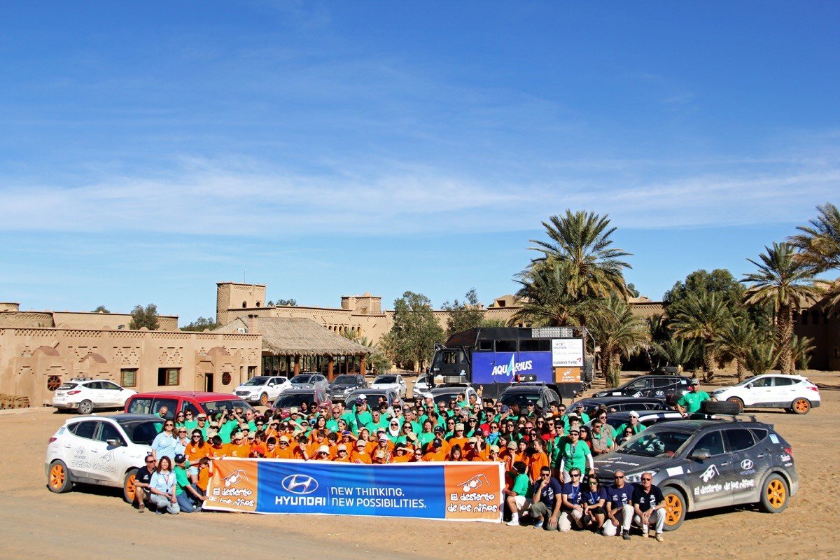 El nuevo Hyundai Tucson en El Desierto de los Niños 2016