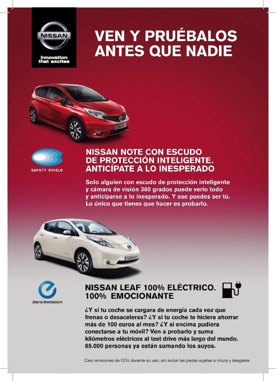 Vuelta a España con Nissan Note y Leaf y “La Roja”