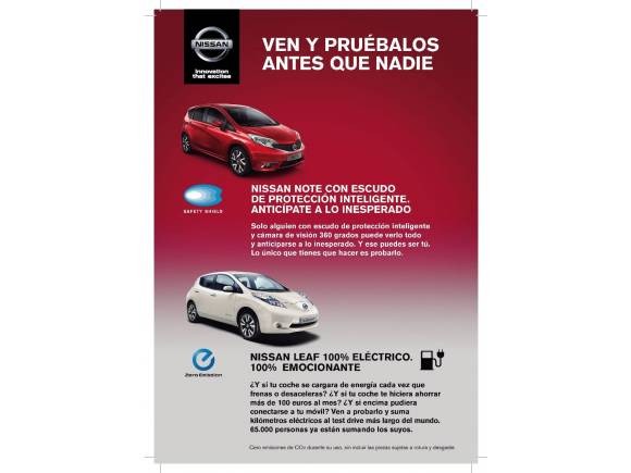 Vuelta A Espa 241 A Con Nissan Note Y Leaf Y La Roja