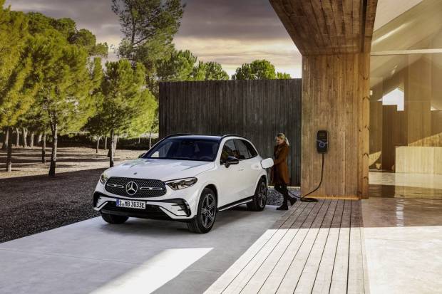Híbrido enchufable diésel con etiqueta CERO: Mercedes GLC 350 de