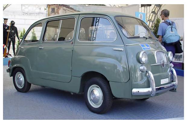 Fiat Multipla, el primer monovolumen