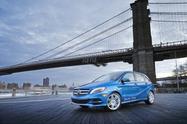 Mercedes Clase B Electric drive, el primero de Mercedes