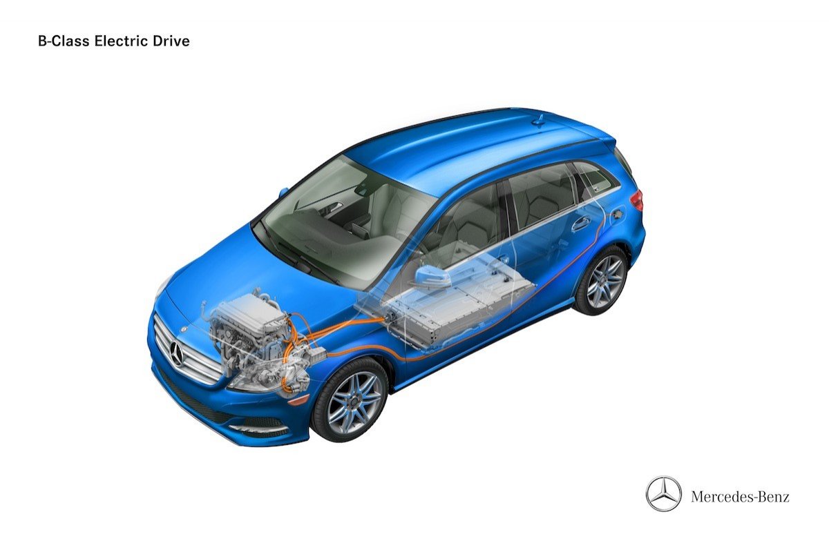Mercedes Clase B Electric drive, el primero de Mercedes