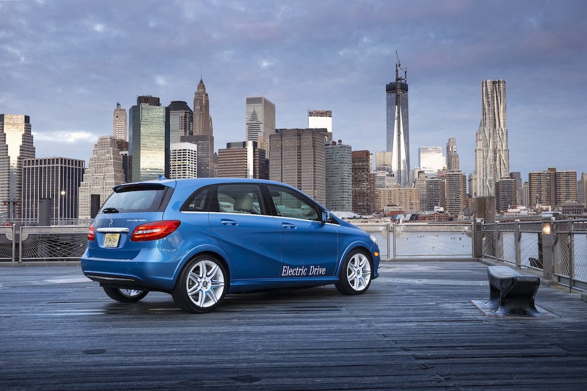 Mercedes Clase B Electric drive, el primero de Mercedes