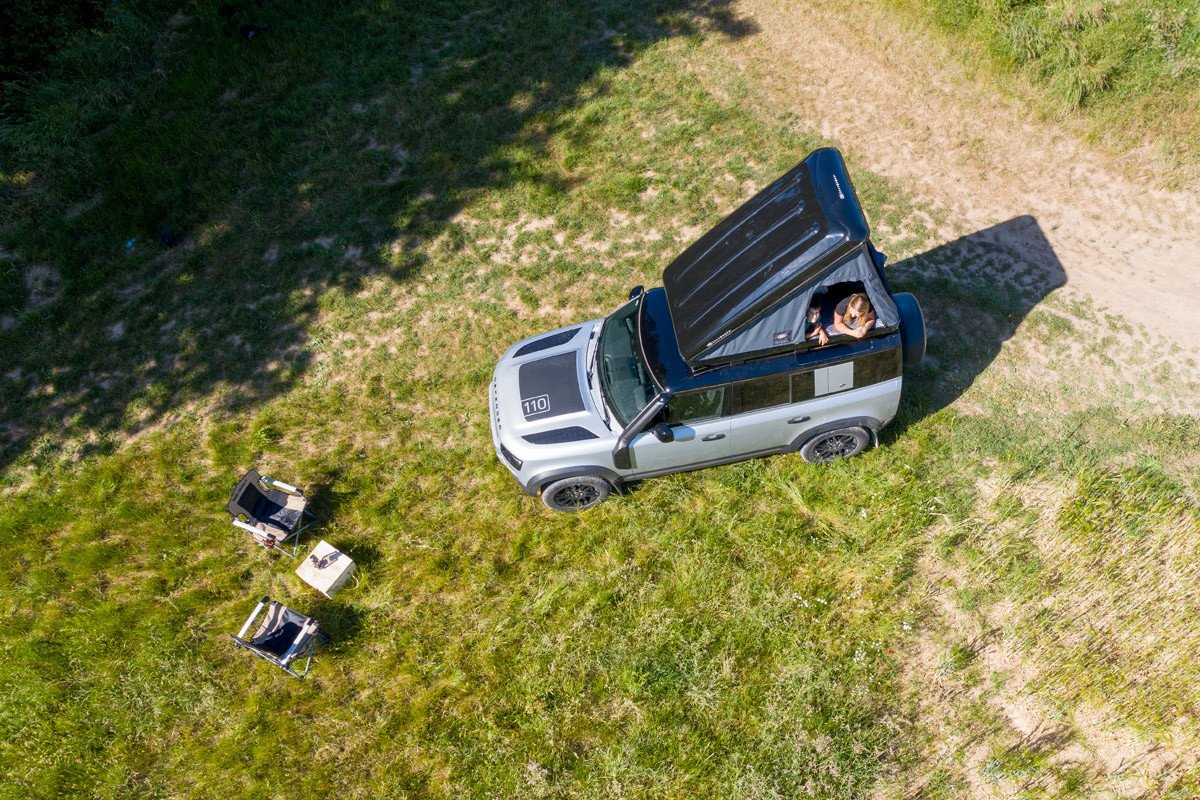 Land Rover Defender Autohome: con tienda de campaña incorporada