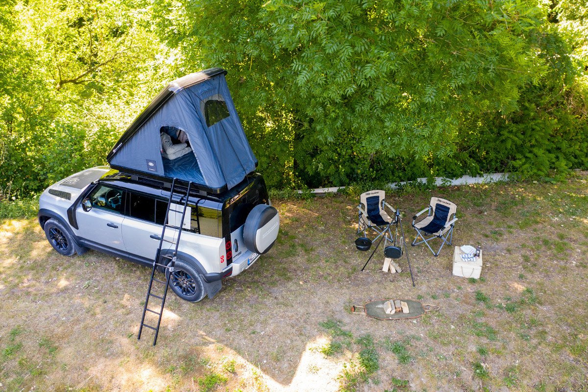Land Rover Defender Autohome: con tienda de campaña incorporada