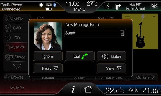 Internet en el coche: SYNC con My Ford Touch para el Ford Focus en 2012