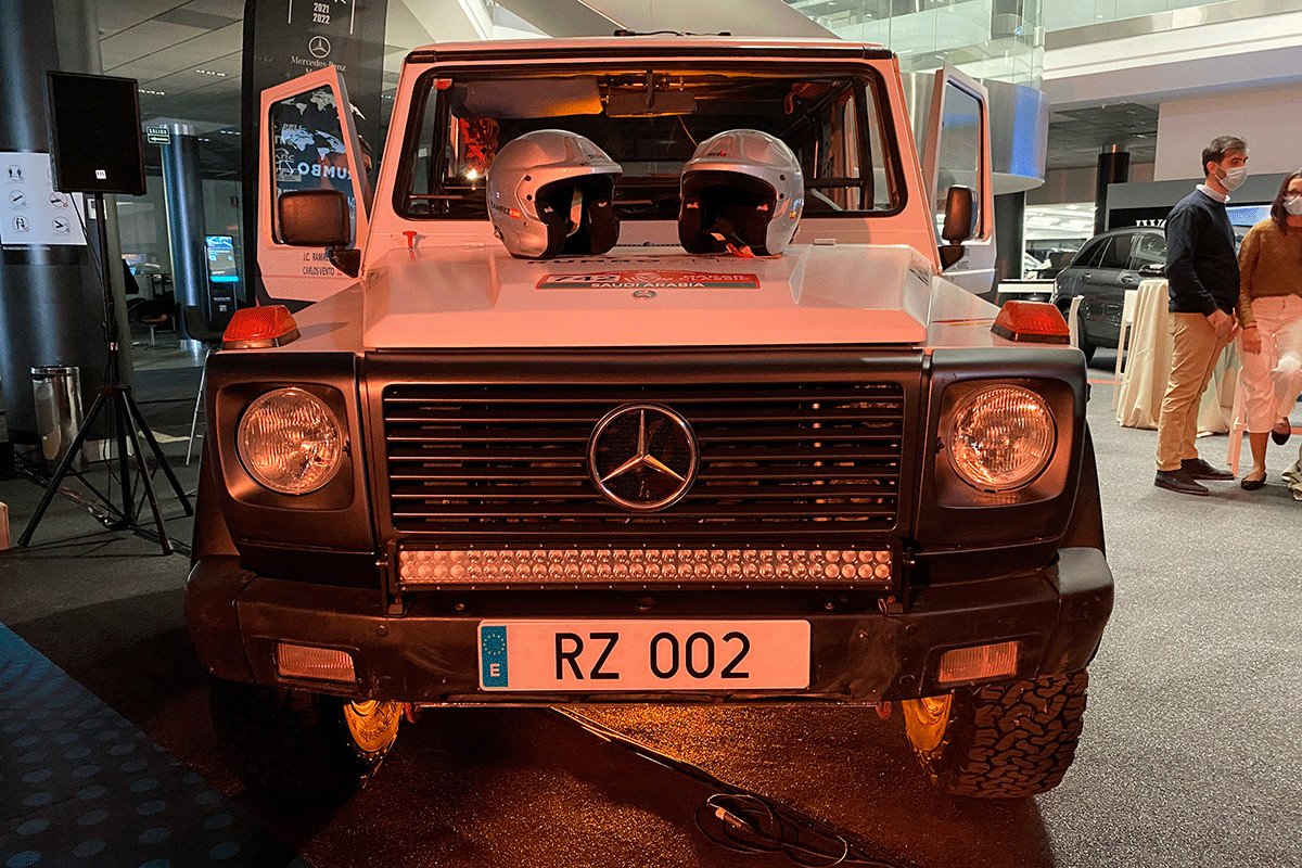 Mercedes presenta su equipo Rumbo Zero para el Dakar Classic 2022