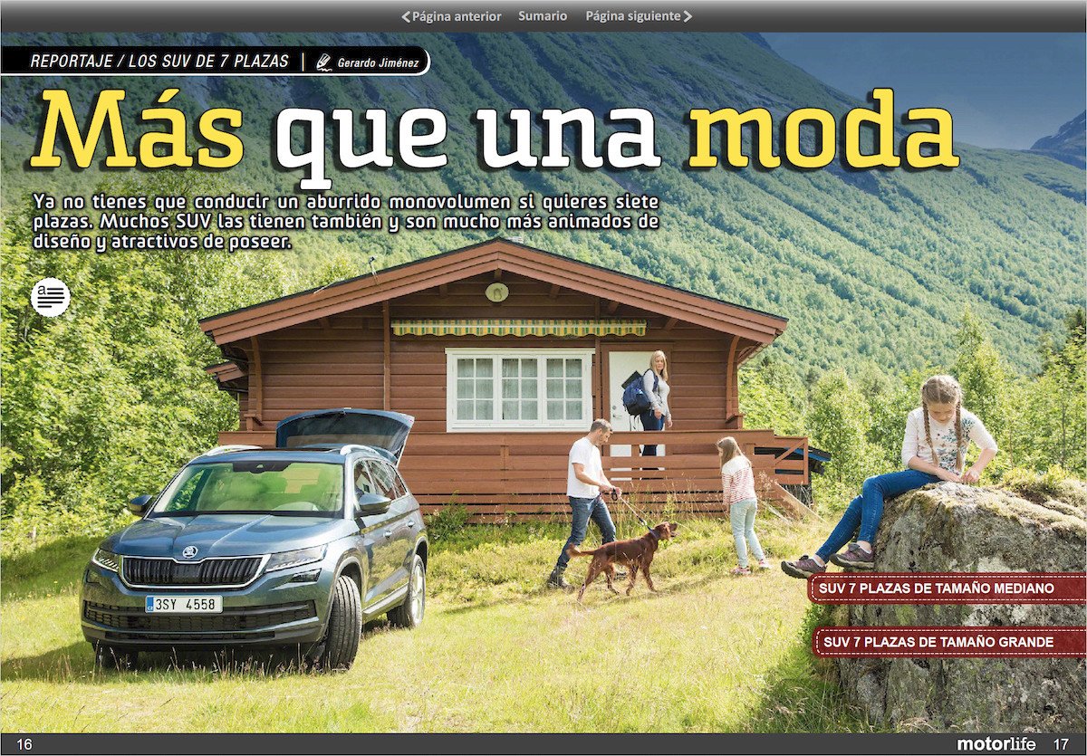 Motorlife Magazine 83: Todos los SUV de 7 plazas