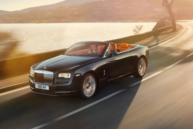 Rolls-Royce Dawn, nuevo descapotable de lujo