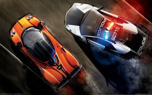 Vídeo: Coche policía Lamborghini persiguiendo a un Pagani Zonda