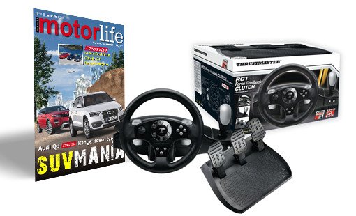 Suscríbete a MotorLife Magazine y gana un volante para videojuegos
