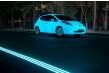 Nissan crea la primera autopista que brilla en la oscuridad 