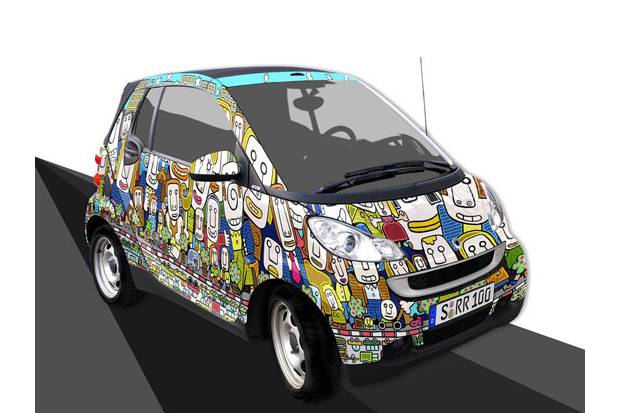 Autofriki: ¿Te atreverías a ir por la ciudad con un Smart como éste?