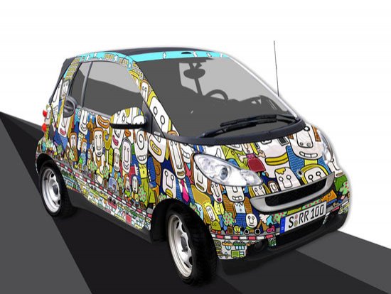 Autofriki: ¿Te atreverías a ir por la ciudad con un Smart como éste?