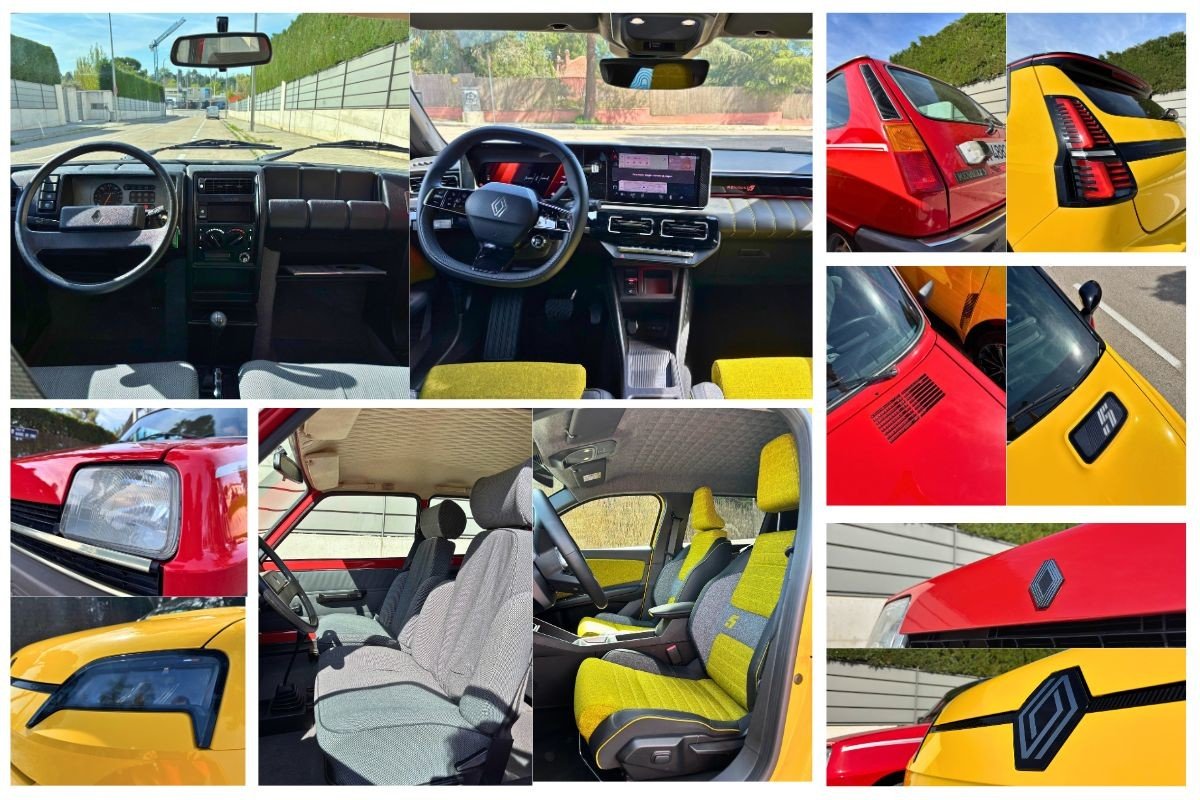 Probamos el Renault 5 clásico y el e-Tech frente a frente: enamorarse por partida doble