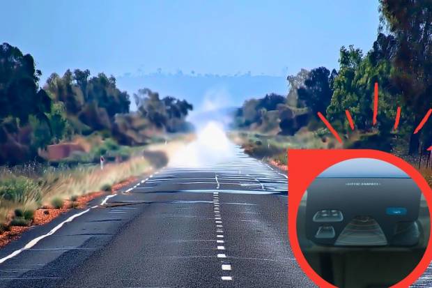 ¿Cómo reaccionan los sistemas de seguridad ADAS a un espejismo? Expertos lo explican