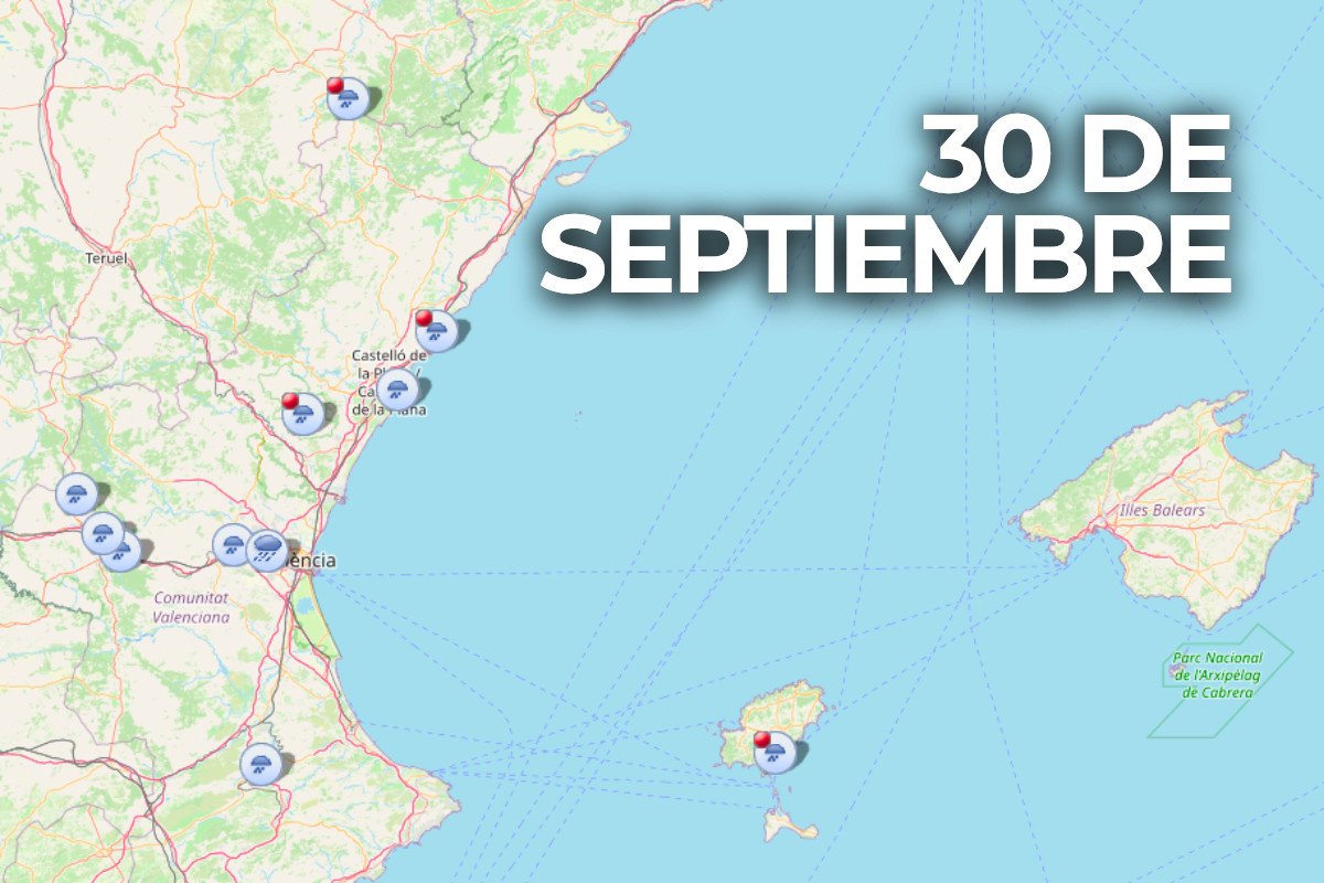 Carreteras cortadas por inundaciones en España hoy, según la DGT