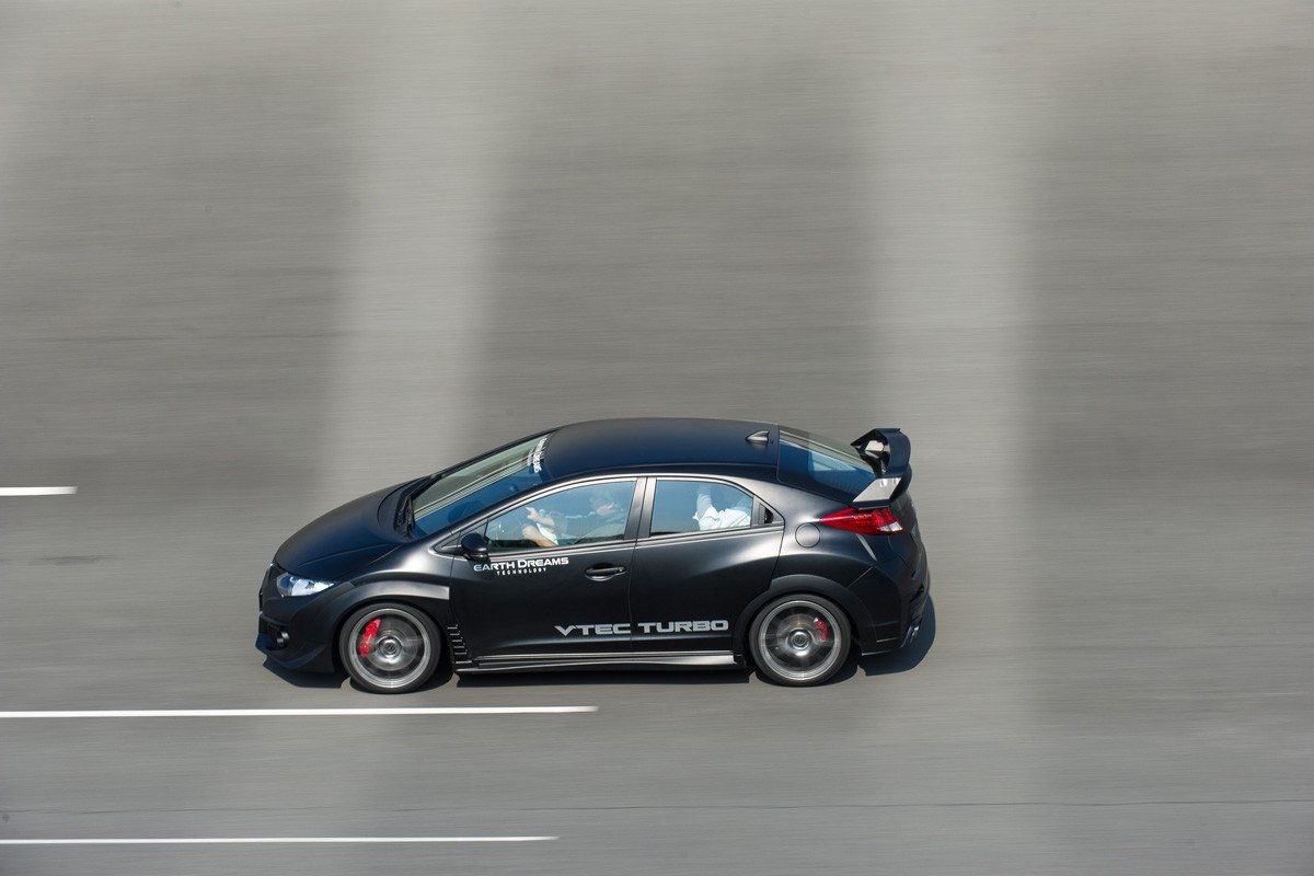 El nuevo Honda Civic Type-R ya rueda sin camuflaje