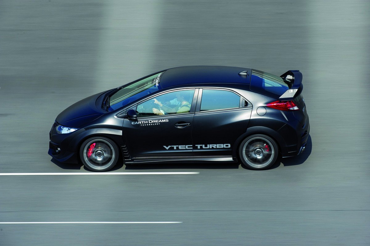El nuevo Honda Civic Type-R ya rueda sin camuflaje
