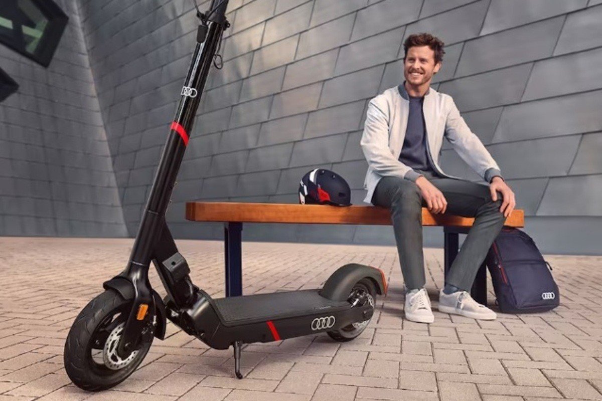 Audi y su patinete eléctrico: KICK SCOOTER, cuatro aros pero dos ruedas para las urbes