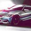 Primera imagen del BMW M4 GT4 que llegará en 2018