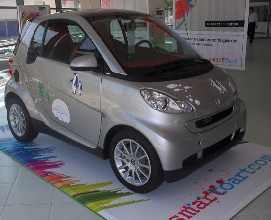 Personaliza tu mismo tu Smart con Smart to Art