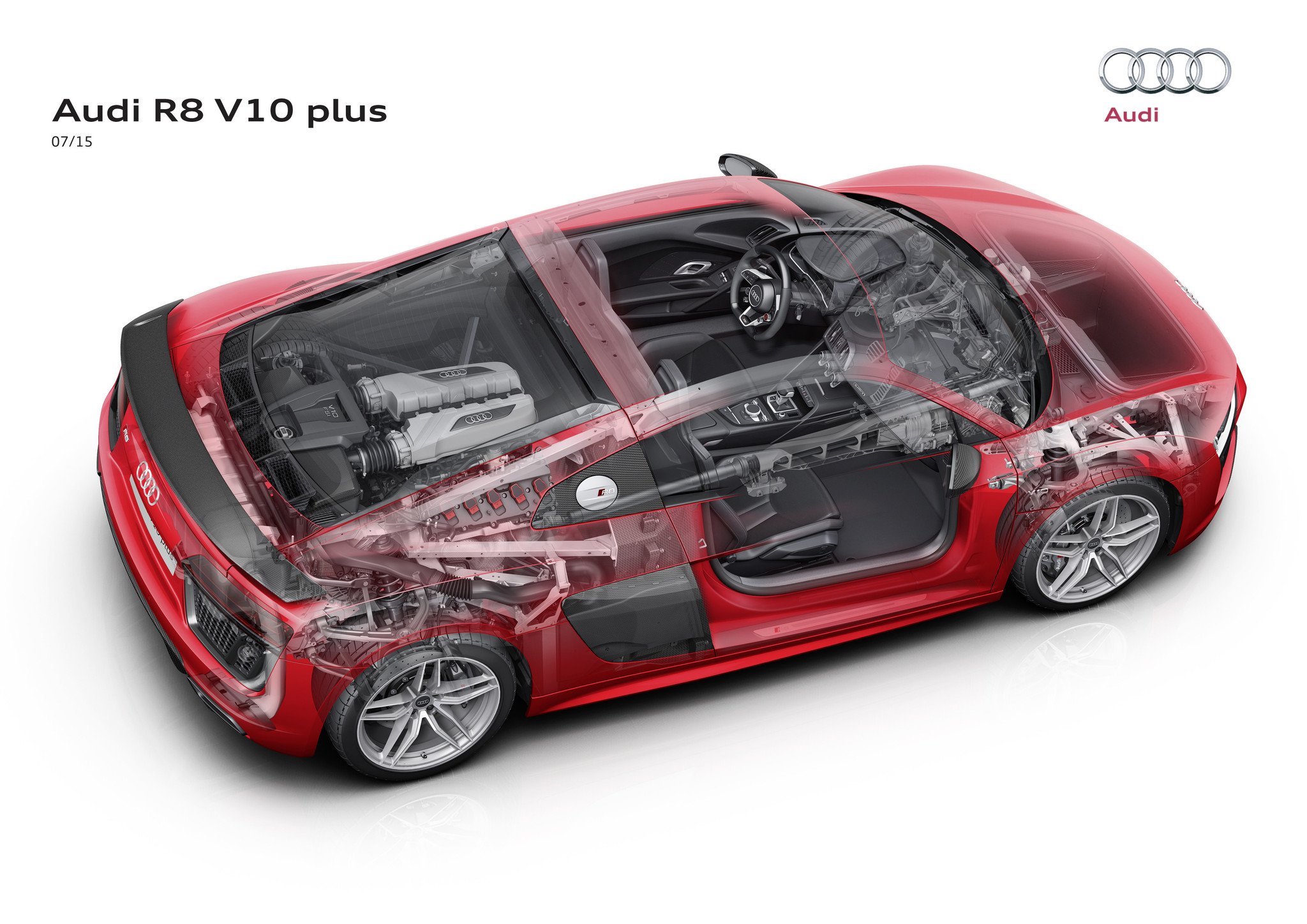 Nuevo Audi R8 2015: más ligero, más potente, más rápido... y también eléctrico