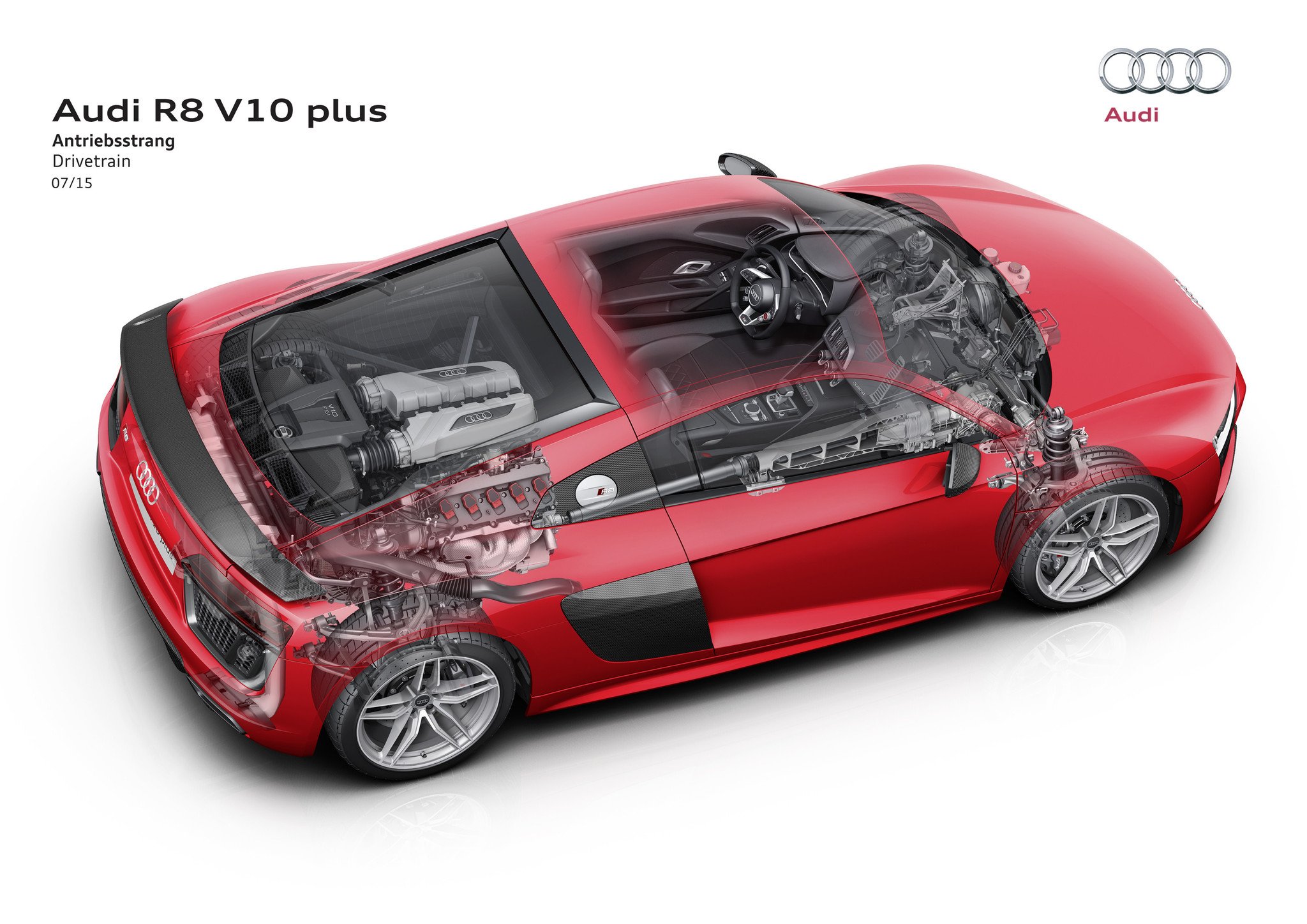 Nuevo Audi R8 2015: más ligero, más potente, más rápido... y también eléctrico