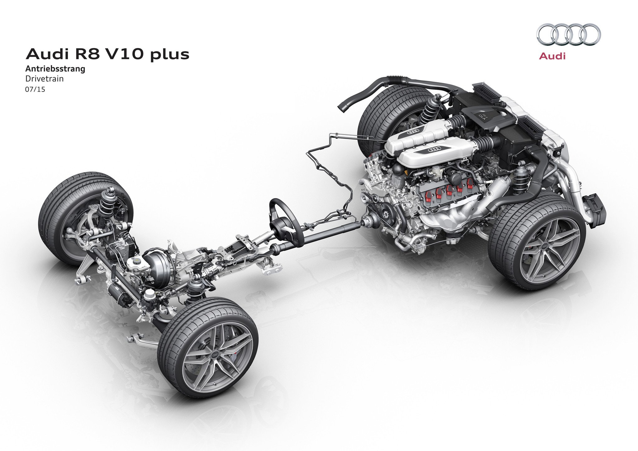Nuevo Audi R8 2015: más ligero, más potente, más rápido... y también eléctrico