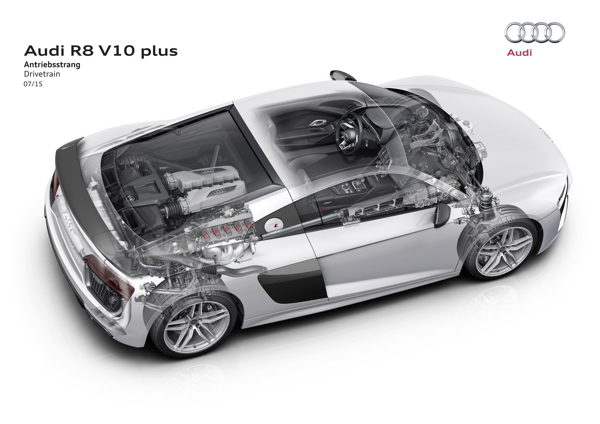 Nuevo Audi R8 2015: más ligero, más potente, más rápido... y también eléctrico
