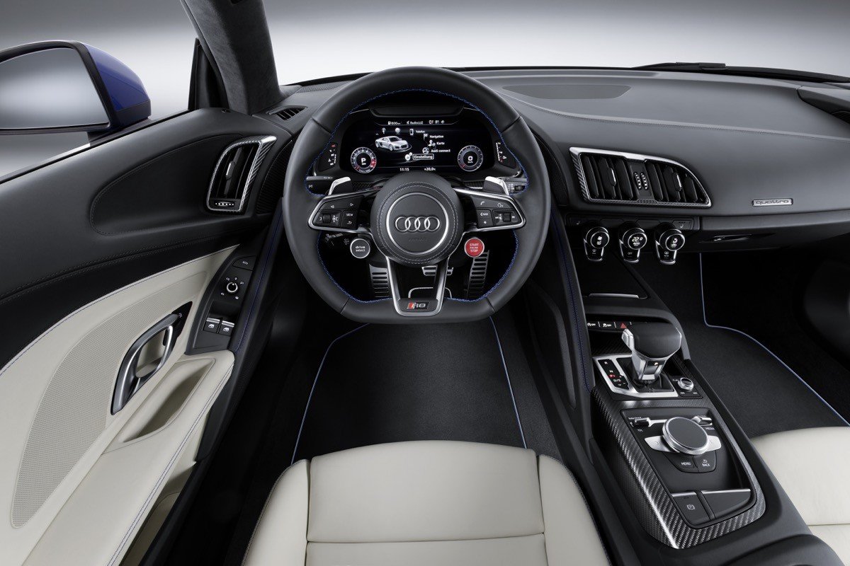 Nuevo Audi R8 2015: más ligero, más potente, más rápido... y también eléctrico